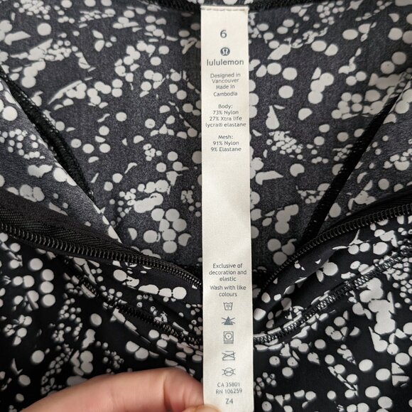 Lululemon Water Bound Hoodie, Chirasu Black White, 6 - Picture 7 of 8
